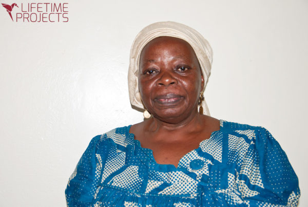Lifetime Projects : illustration du parrainage du projet de magasin de vêtements de Mama Astadiko au Cameroun