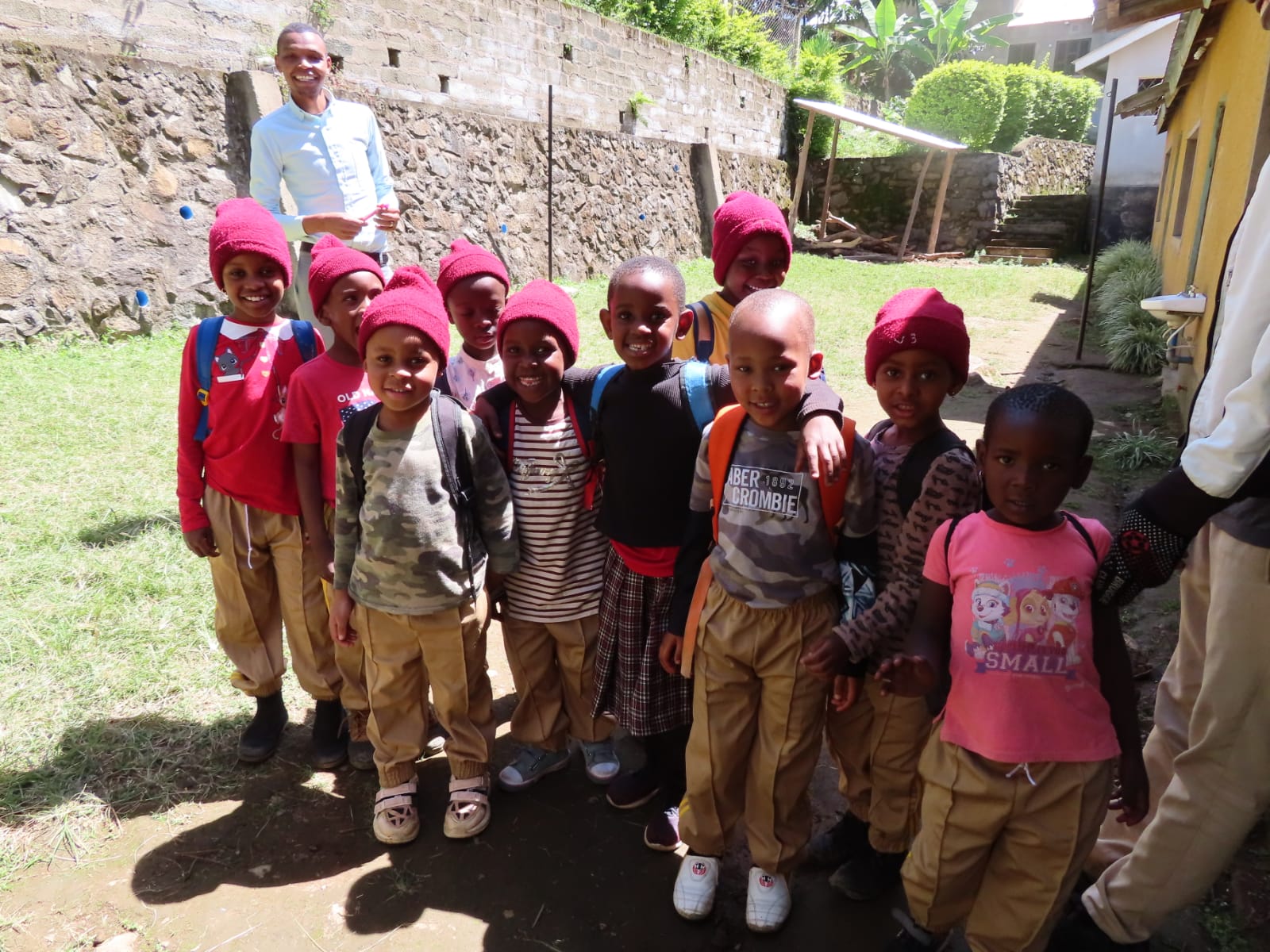 Les enfants de l'école Green Hill en tanzanie