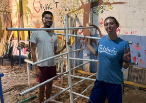 Esmée en mission de volontariat en Colombie avec Vivac’t