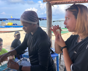 Esmée en mission de volontariat en Colombie avec Vivac’t