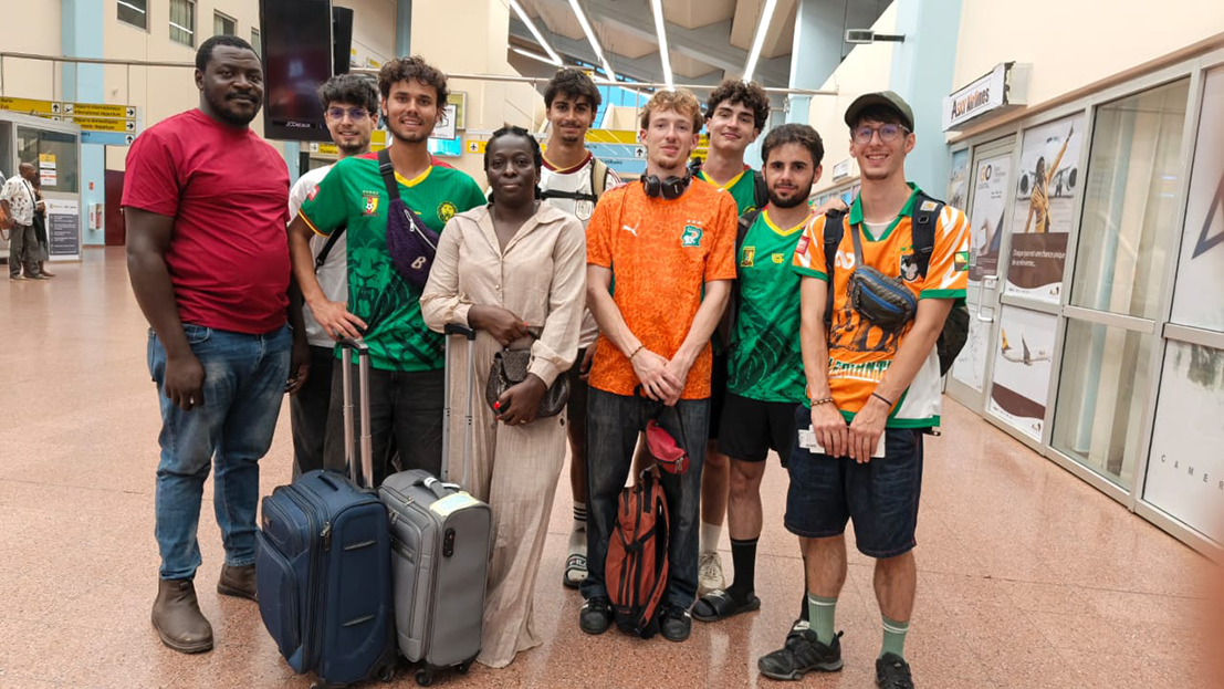 INSA Strasbourg et l'équipe au Cameroun